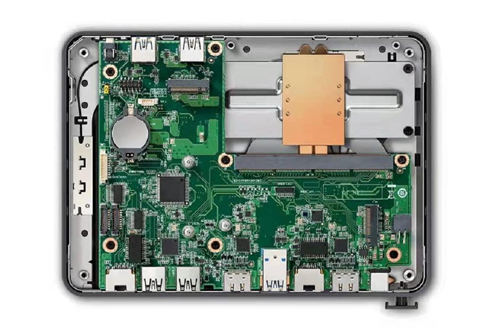 WEELIAO Intel NUC Chassis Element Dual LAN Mini PC Industrial Computer Intel Core i5-8365U Processor, vPro Function,8GB DDR3 RAM,128GB SSD
