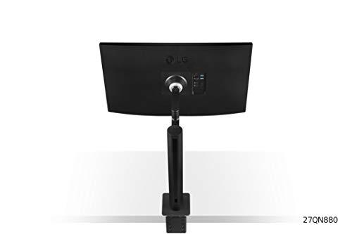 LG LG 27QN880-B 27" QHD (2560x1440) Ergo IPS Monitor with HDR 10 Compatibility and USB Type-C Connectivity, Black