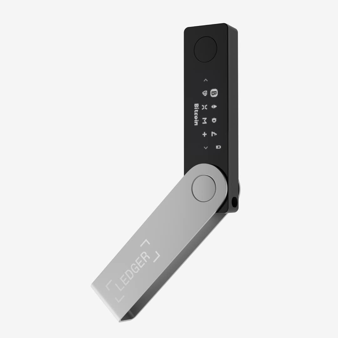 Ledger Ledger Nano X (Onyx Black) Crypto Hardware Wallet - Bluetooth - The best way to securely buy, manage and grow all your digital assets