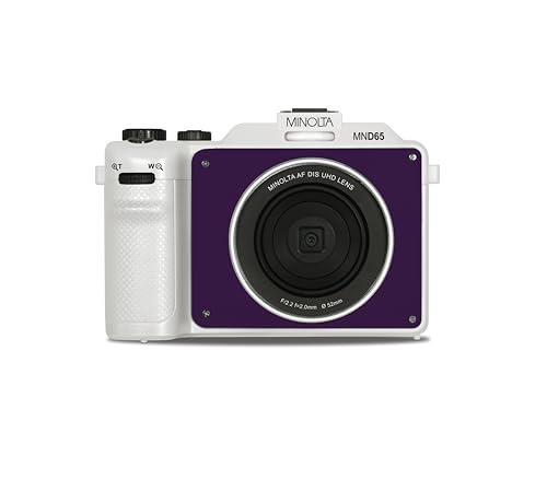 Konica Minolta Minolta MND65 56 MP Autofocus / 4K60FPS Ultra HD Camera w/WiFi and Two Replaceable Faceplates