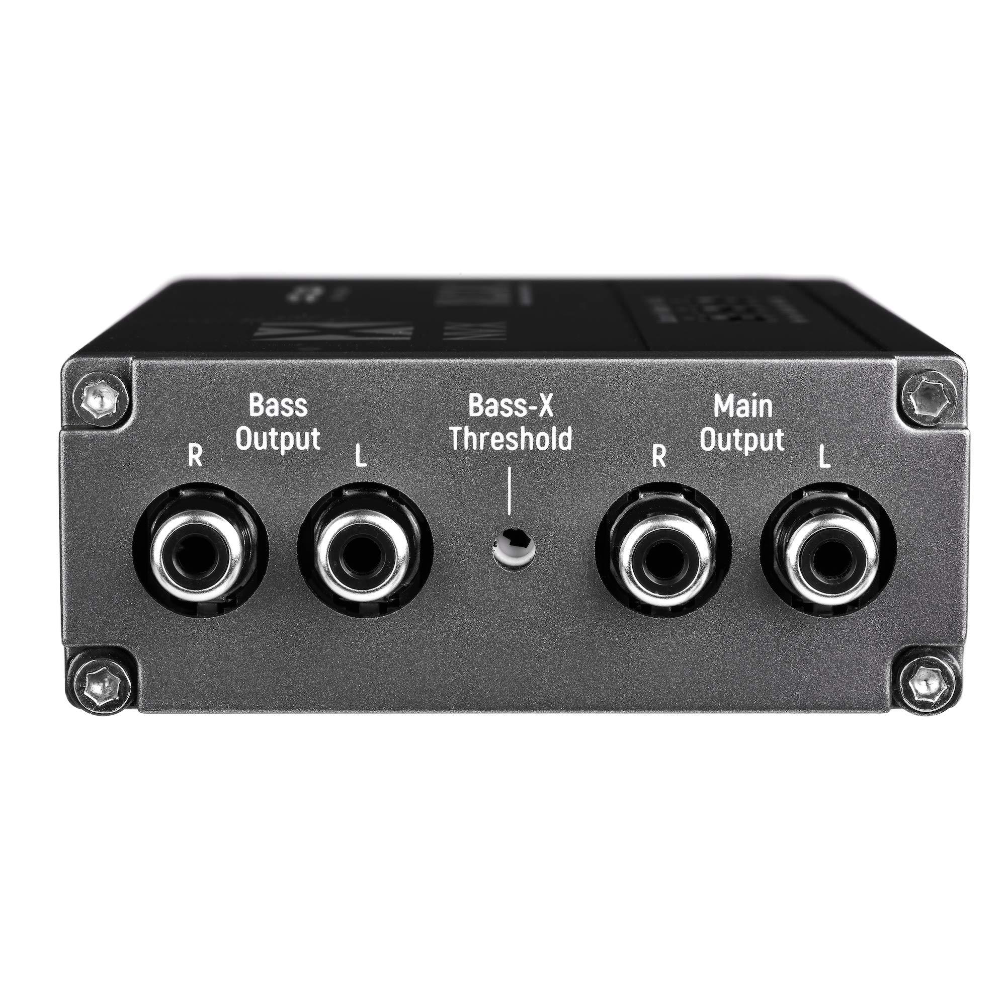 NVX NVX XLCA2 X-Series 2-Channel Line Out Converter Digital Bass Enhancer with xBOOST and Remote Level Control