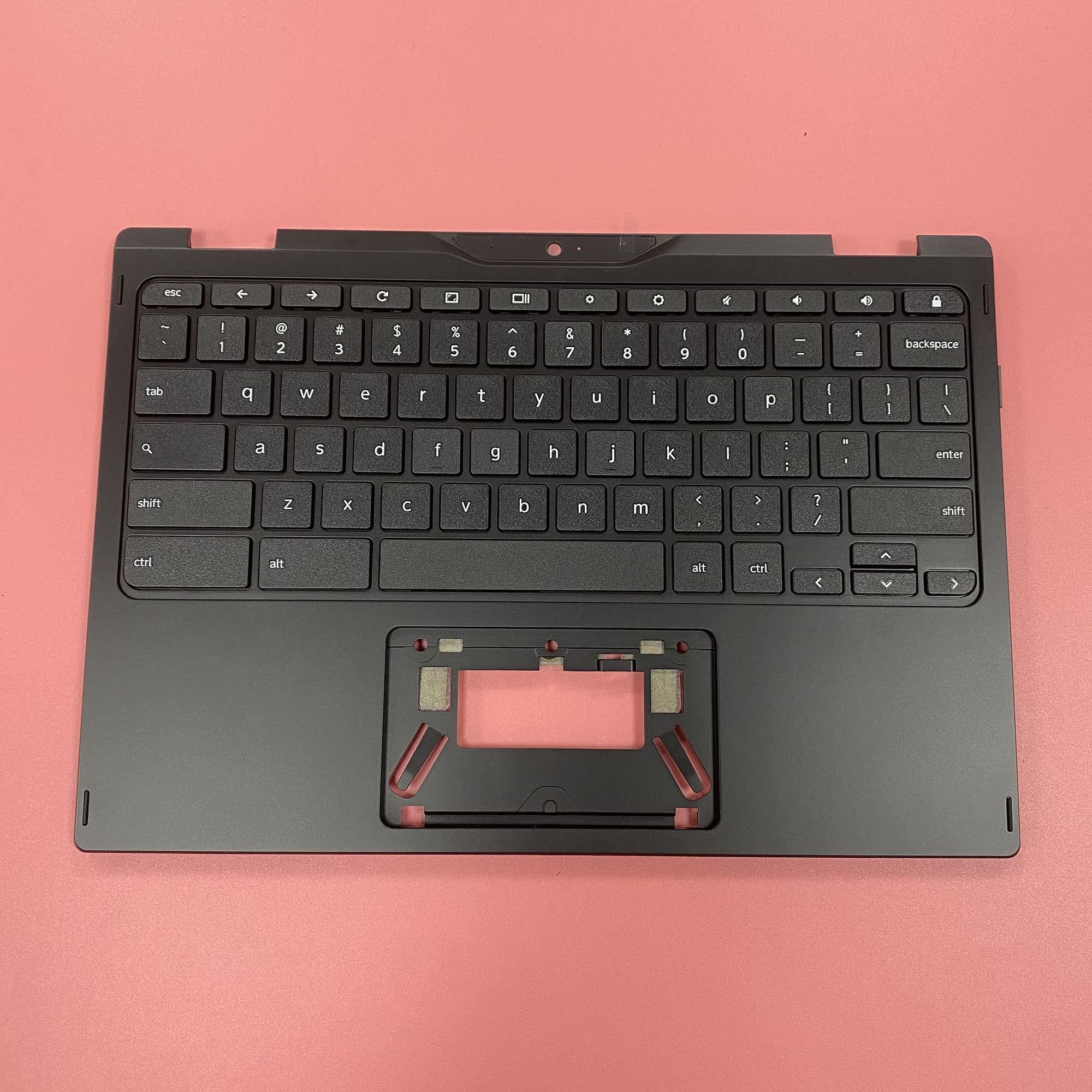 LTPRPTS LTPRPTS Replacement Laptop Upper Case Palmrest Keyboard Assembly Part for Chromebook Spin CP511-2HT R752T R752TN 6B.H93N7.021 Black