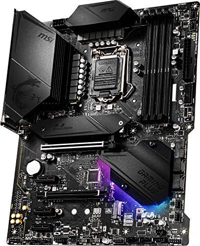 MSI MSI MPG Z490 Gaming Plus Gaming Motherboard (ATX, 10th Gen Intel Core, LGA 1200 Socket, DDR4, CF, Dual M.2 Slots, USB 3.2 Gen 2, 2.5G LAN, DP/HDMI, Mystic Light RGB)