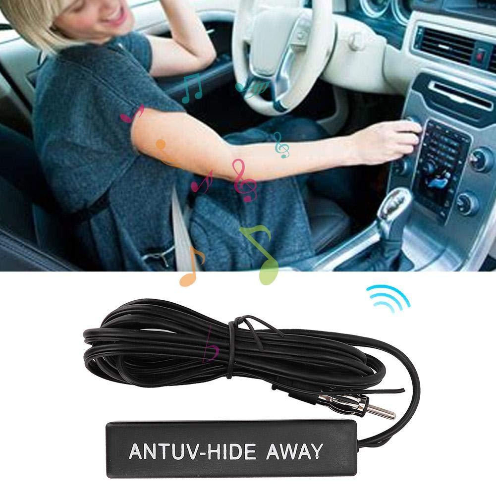 Reminnbor Hidden Car Antenna,12V Car Antenna Radio Universal Electronic Stereo Hidden 12V Am Fm Amplifier Booster for Car Ship RV