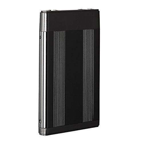 BIPRA 500Gb 500 Gb External USB 2.5 Pocket Size Hard Drive Includes One Touch Back Up Software - Black