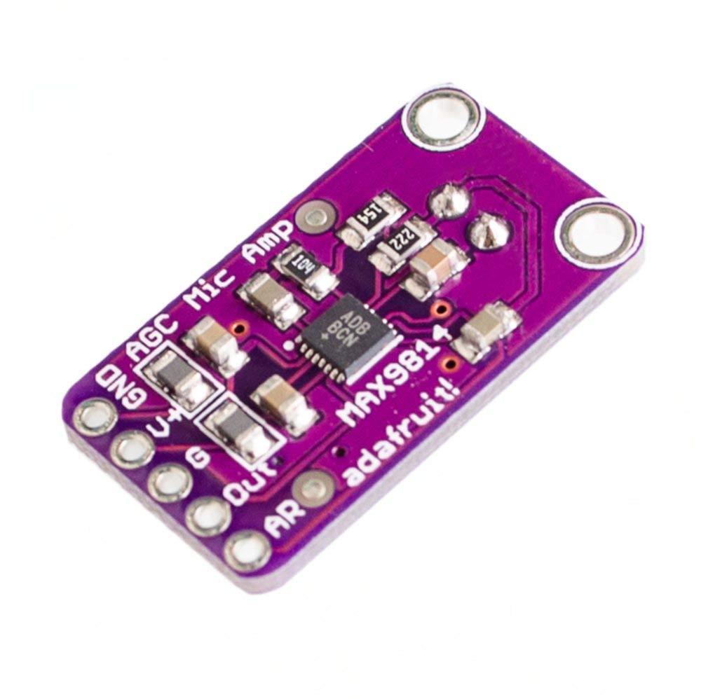 GalaxyElec Electret Microphone Amplifier Stable MAX9814 Module Auto Gain Control