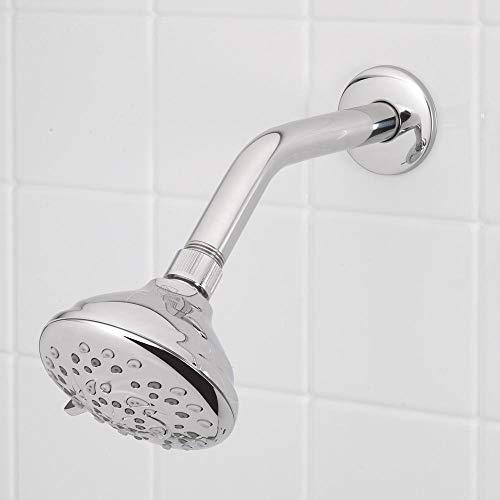 Glacier Bay 8 in. Shower Arm and Flange in Chrome