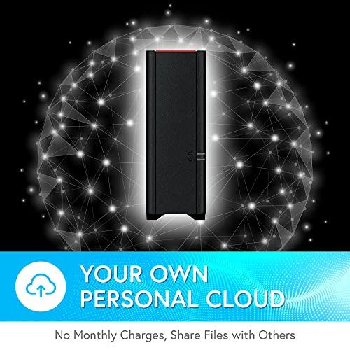 BUFFALO BUFFALO LinkStation 210 4TB 1-Bay NAS Network Attached Storage with HDD Hard Drives Included NAS Storage That Works as Home Cloud or Network Storage Device for Home