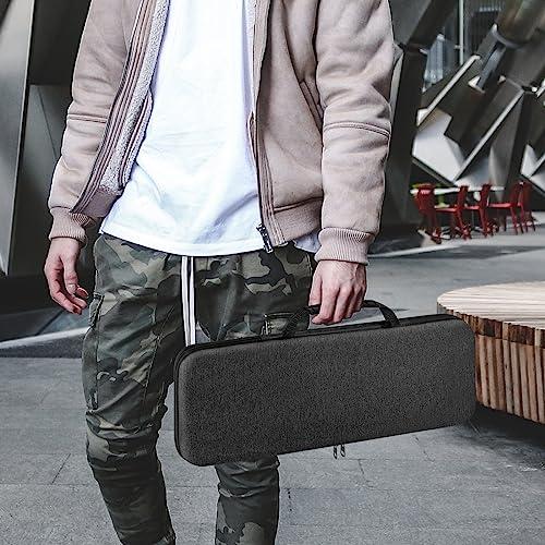 GEEKRIA Geekria Full Size Keyboard Case, Hard Shell Travel Carrying Bag for 108 Keys Computer Mechanical Gaming Keyboard, Compatible with Logitech G915 / G915 X (Dark Gray)