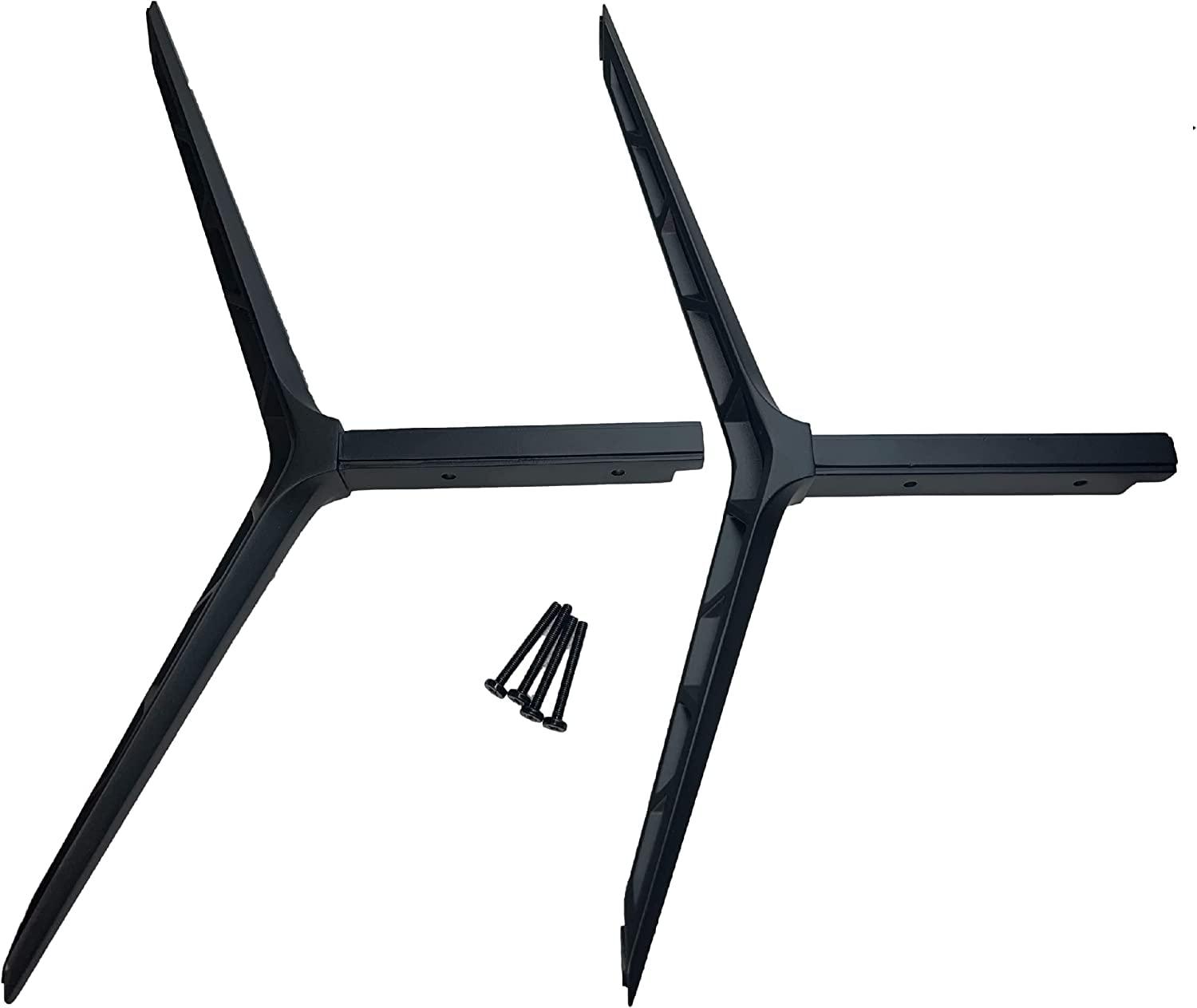 Ultra Parts OEM Replacement TV Base Stand Legs Compatible with VIZIO V-Series 4K UHD LED Smart TVs (V755-J04) TV Stand Leg, Screws Included