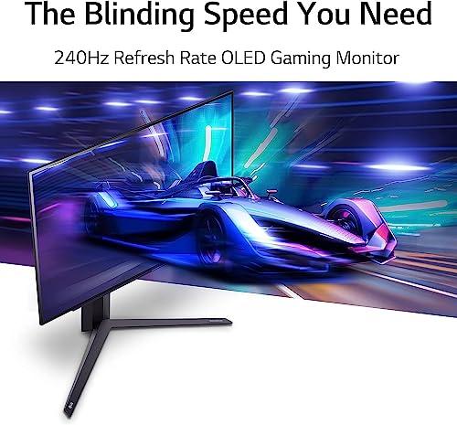 LG LG 27\" Ultragear OLED QHD Gaming Monitor with 240Hz .03ms GtG & nVIDIA G-SYNC Compatible,Black