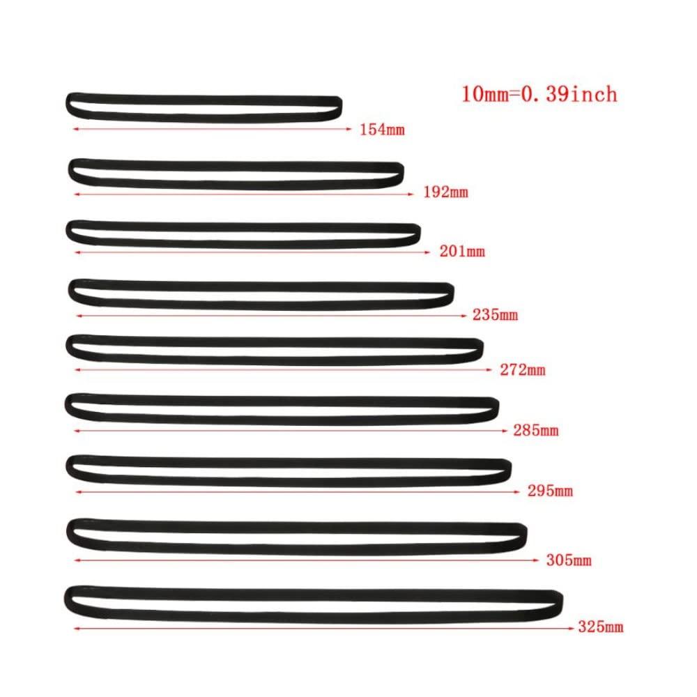 bzcemind 1PCS Rubber Drive Belt Turntable Transmission Strap Replacement for Phono Tape,5X90MM