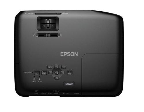 Epson Epson EX5220 Wireless XGA 3LCD Projector, 3000 lumens (V11H551020)