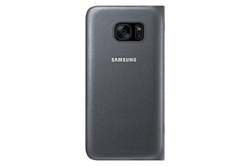 SAMSUNG Samsung Galaxy S7 Case LED View Flip Cover - Black