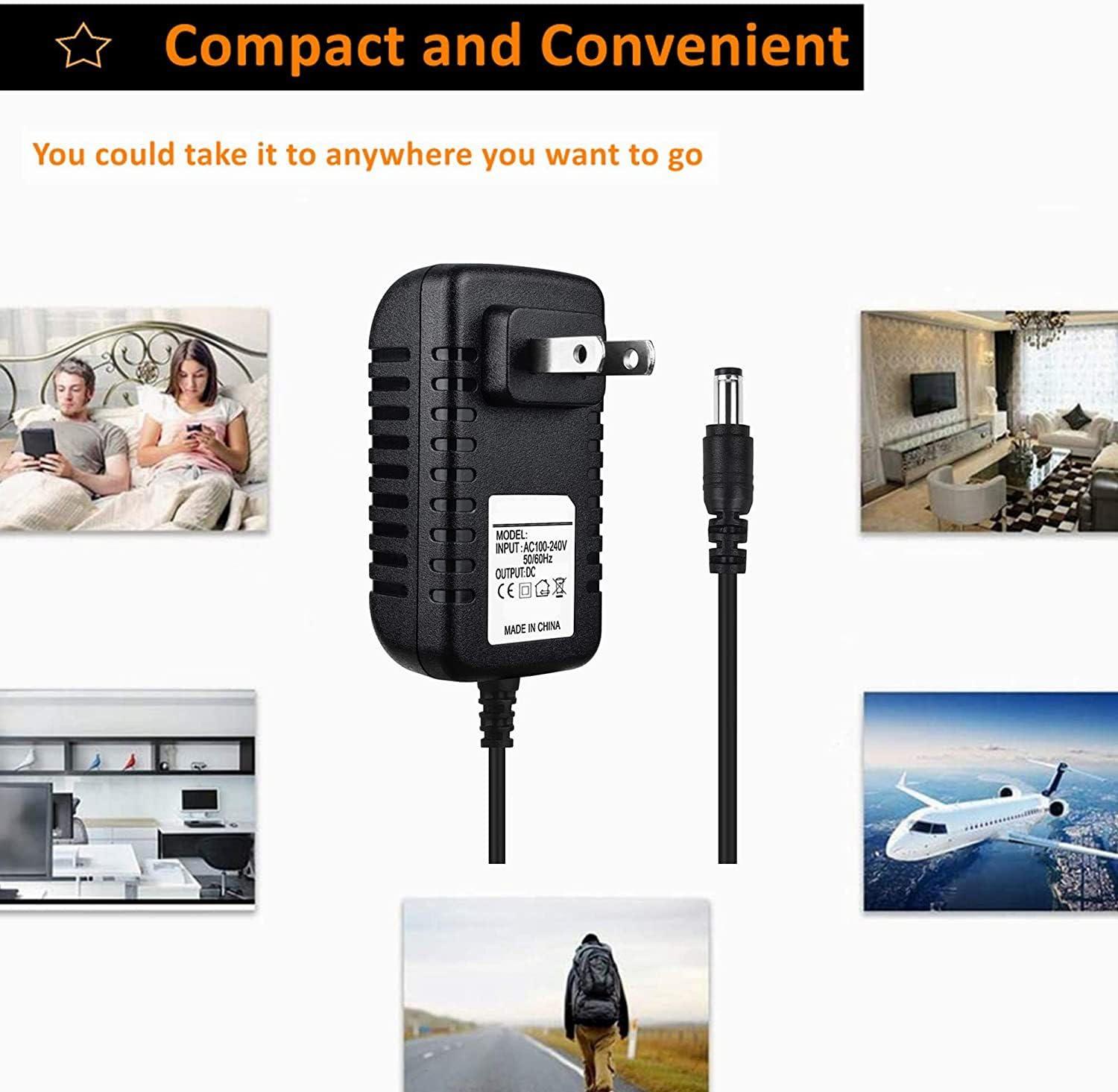 CJP-Geek CJP-Geek AC Adapter Charger Compatible with addsfit Massage Gun Deep Massager Tissue Power Supply