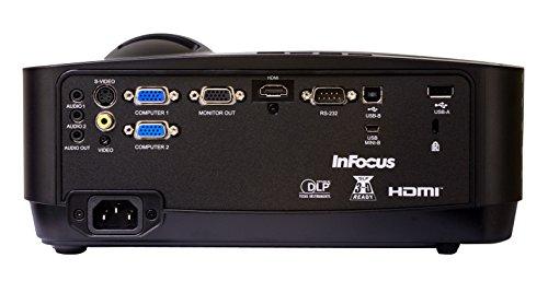 InFocus InFocus IN124a XGA Wireless-Ready Projector, 3500 Lumens, HDMI, 2GB Memory