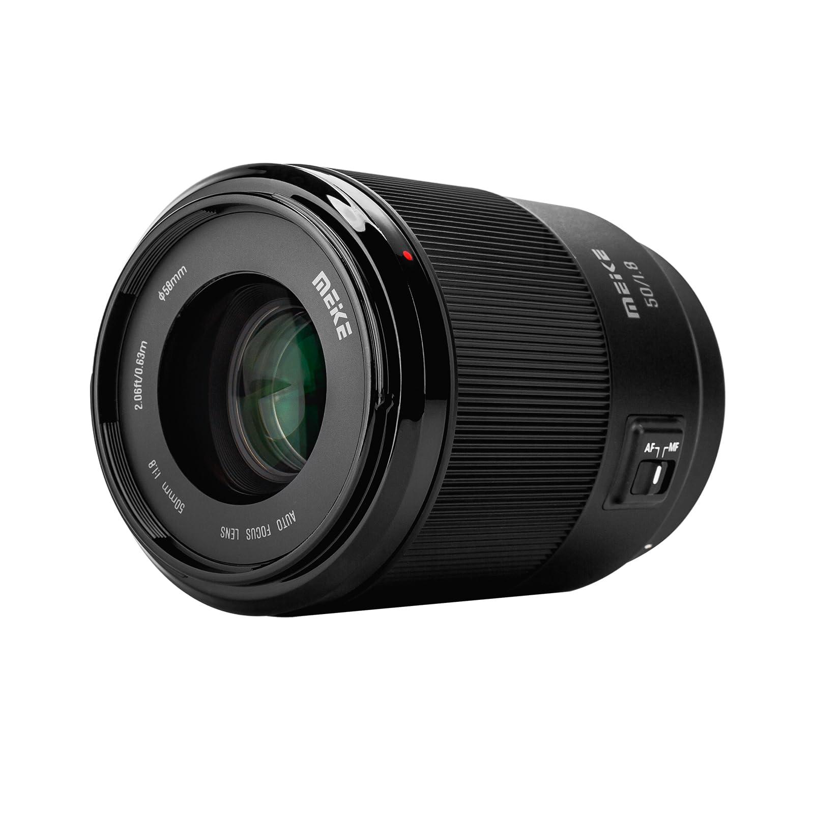Meike Meike 50mm F1.8 + 85mm F1.4 Auto Focus STM Full Frame Portrait Lenses Compatible with Sony E Mount Cameras