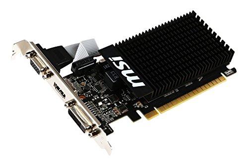 MSI MSI NVIDIA GeForce GT710 Equipped with GDDR3 1GB Graphics Board VD5932 GT710 1GD3H LP