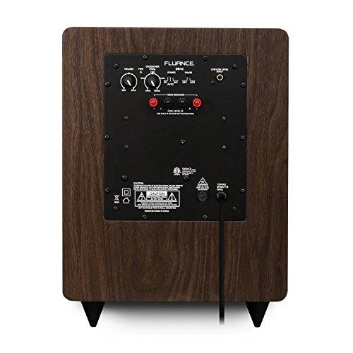 Fluance Fluance Elite High Definition Surround Sound Home Theater 5.1 Channel Speaker System Including Three-Way Floorstanding, Center Channel, Rear Surround Speakers and a DB10 Subwoofer - Walnut (SX51WR)
