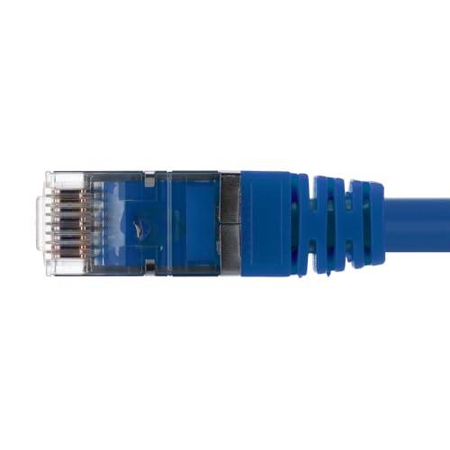 NavePoint NavePoint Ethernet Patch Cable CAT6, F/UTP, 26AWG, 2 Ft, 5 Pack, Blue