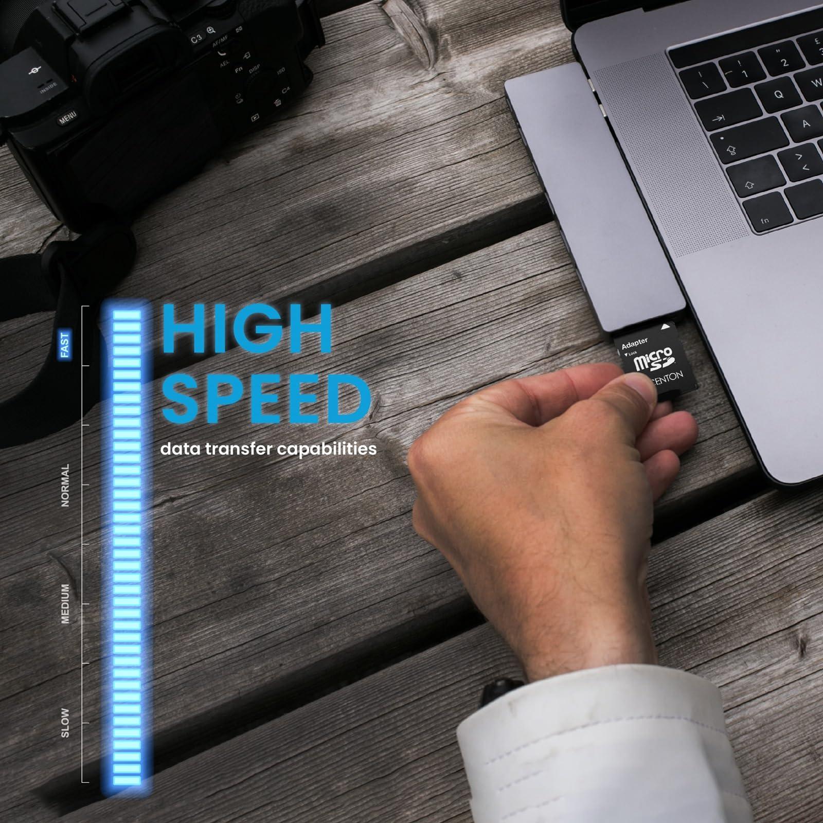 Centon Centon Electronics Micro SD Card, Ultimate Memory Card for Phones, Tablets, Cameras, and More, 64GB