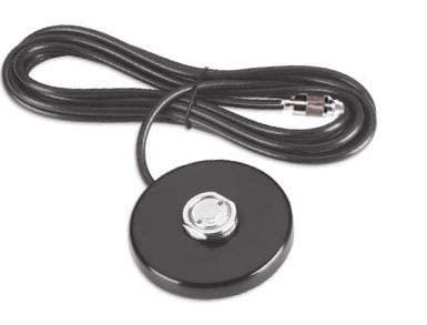 Larsen NMO-MMR NMOMMR Original Pulse Larsen Antenna Magnet Mount - 12' of RG-58A/U Cable with UHF Male (PL-259) Connector