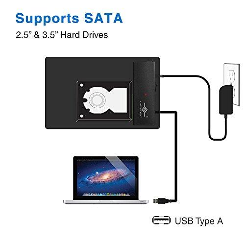 Vantec Vantec CB-ST00U3 NexStar USB 3.0 to SATA 6Gbps Optical/Storage Adapter, Black