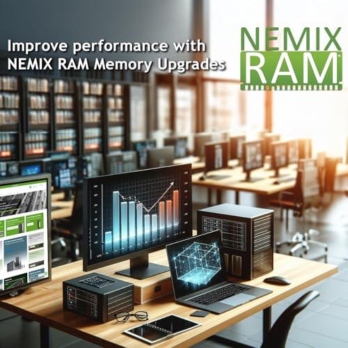 NEMIX RAM NEMIX RAM 32GB (4X8GB) DDR3 1333MHZ PC3-10600 2Rx8 1.35V 204-PIN Non-ECC SODIMM Laptop PC Memory KIT