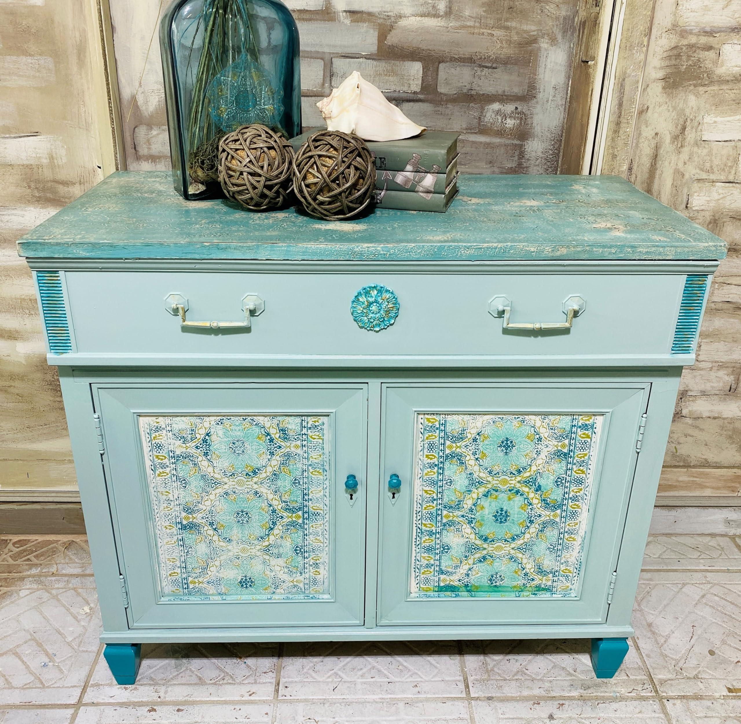 RETHUNK JUNK BY LAURA Rethunk Junk Resin Paint - 16 floz (Robin\'s Egg)