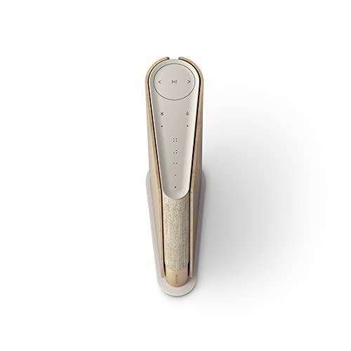 Bang & Olufsen Bang & Olufsen Beosound Emerge Bookshelf Wi-Fi Speaker, Gold Tone/Light Oak