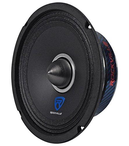 Rockville Rockville (2) RXM64 6.5" 300w 4 Ohm Mid-Range Drivers Car Speakers Mid-Bass