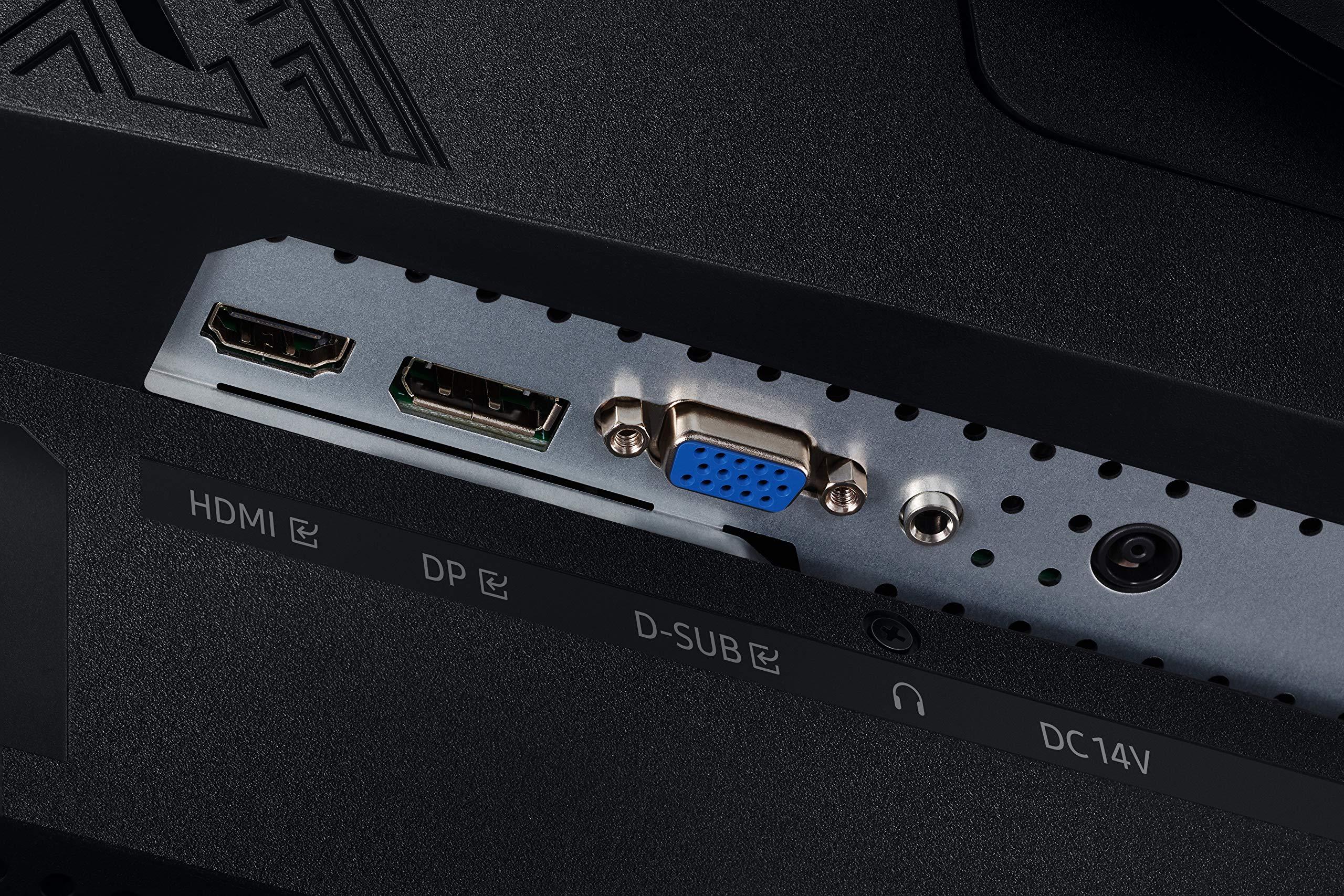 SAMSUNG Samsung Odyssey G3 Series 27-Inch FHD 1080p Gaming Monitor, 144Hz, 1ms, 3-sided border-less, VESA Compatible, Height Adjustable Stand, FreeSync Premium (LF27G35TFWNXZA)