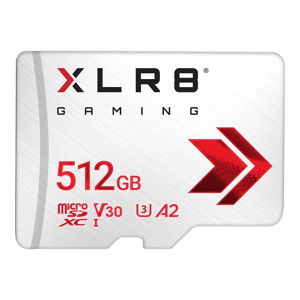 PNY PNY XLR8 512GB and 256GB Gaming microSDXC Cards | Ideal for Mobile & Portable Gaming