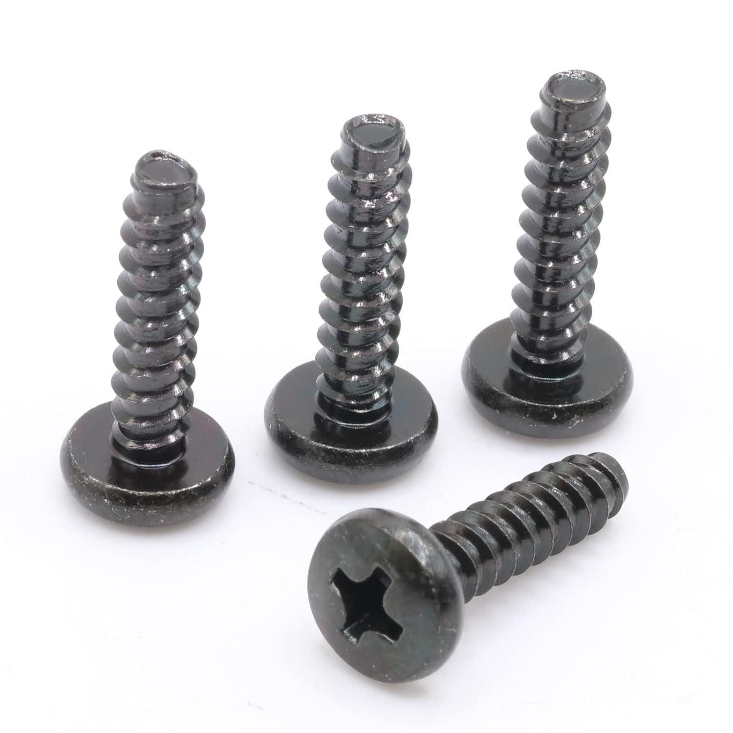 generic OEM Part (Set of 4) TV Base Screws Compatible with Samsung Models QN85QN85AAFXZA, QN85QN85BDFXZA
