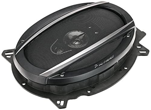 PIONEER Pioneer TS-A6970F, 4-Way Car Audio Speakers, Full Range, Clear Sound Quality, Easy Installation and Enhanced Bass Response, 6 x 9 speakers,Black