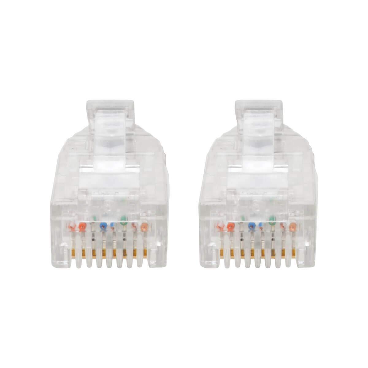 Tripp Lite Tripp Lite Cat6 Gigabit Patch Cable, RJ45 M/M, Gigabit, Snagless, Molded, Slim, Black, 1 ft. (N201-S01-BK)