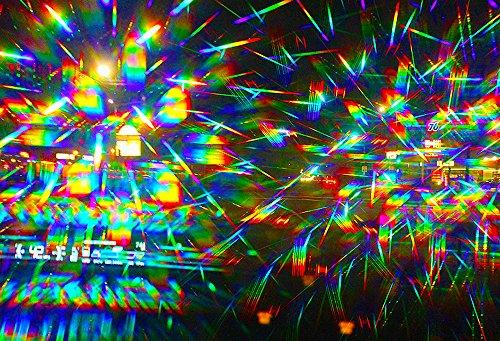 Rainbow Symphony Rainbow Symphony 3D Fireworks Glasses - Original Laser Viewers, Package of 50