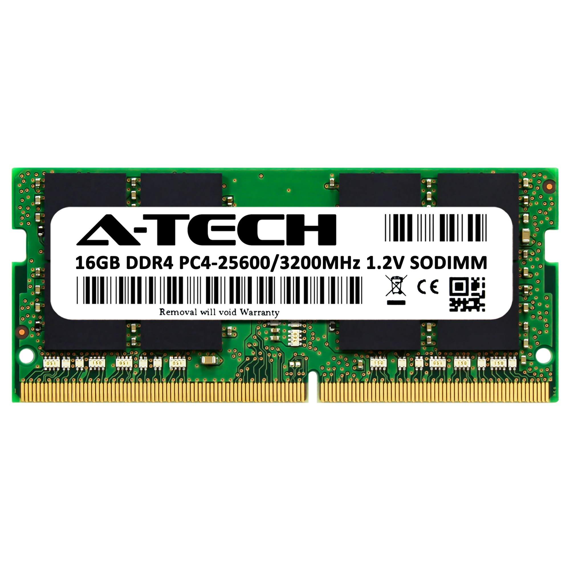 A-Tech A-Tech 16GB RAM for Dell Inspiron 15 3000 (3511) Laptop | DDR4 3200MHz PC4-25600 SODIMM 1.2V 260-Pin Non-ECC SO-DIMM Memory Upgrade