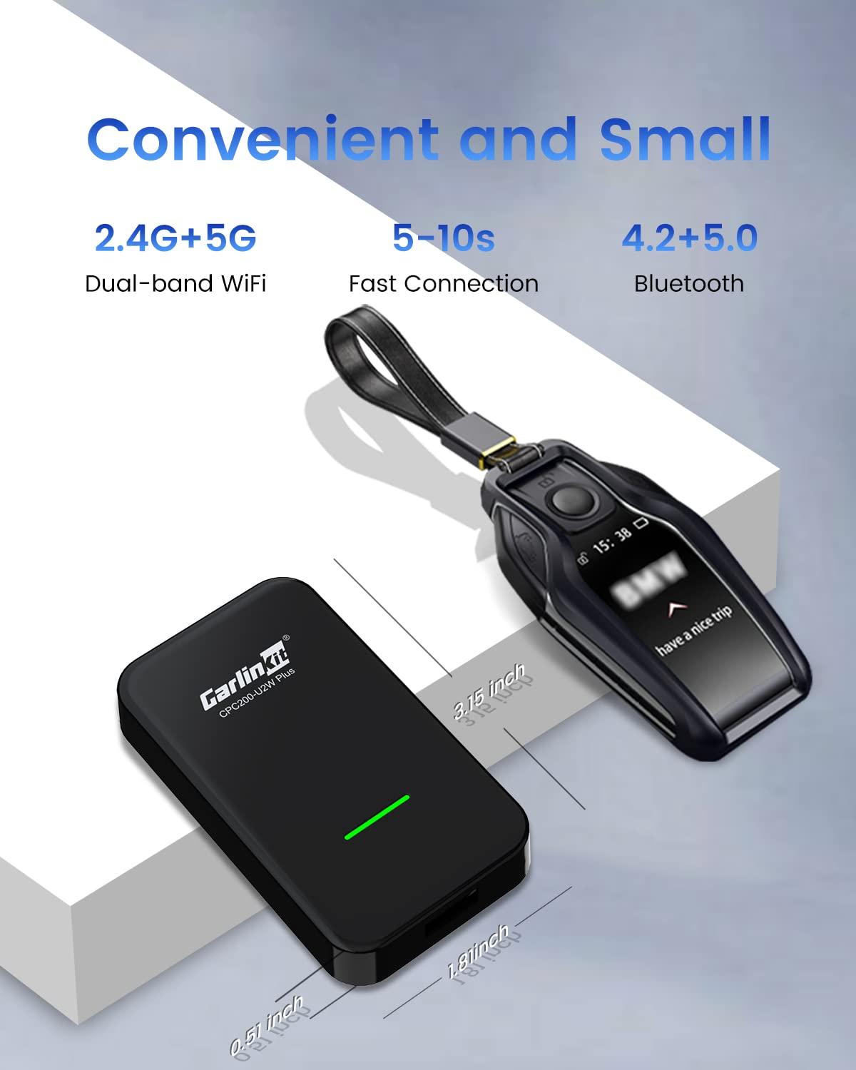 Carlinkit Carlinkit 3.0 Wireless CarPlay Adapter USB for Factory Wired CarPlay Cars (Model Year: 2015 to 2025), Wireless CarPlay Dongle Convert Wired to Wireless CarPlay