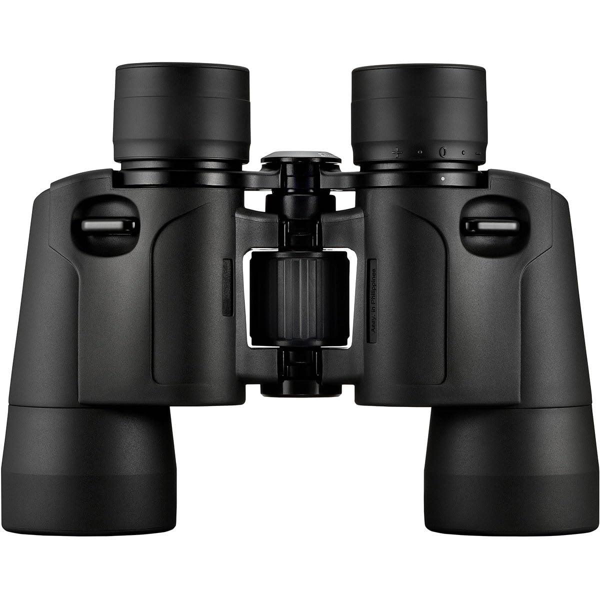 Olympus OM SYSTEM 8x40 Explorer S Porro Prism Binoculars with 59.7 Degree Angle of View, Black