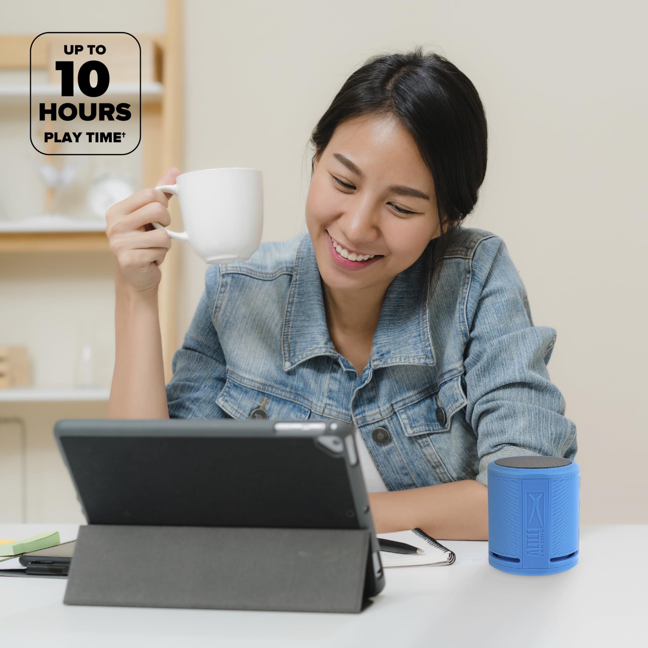 Altec Lansing Altec Lansing HydraOrbit - Waterproof Bluetooth Speaker, Lightweight & Portable Speaker for Travel & Outdoor Use, Royal Blue