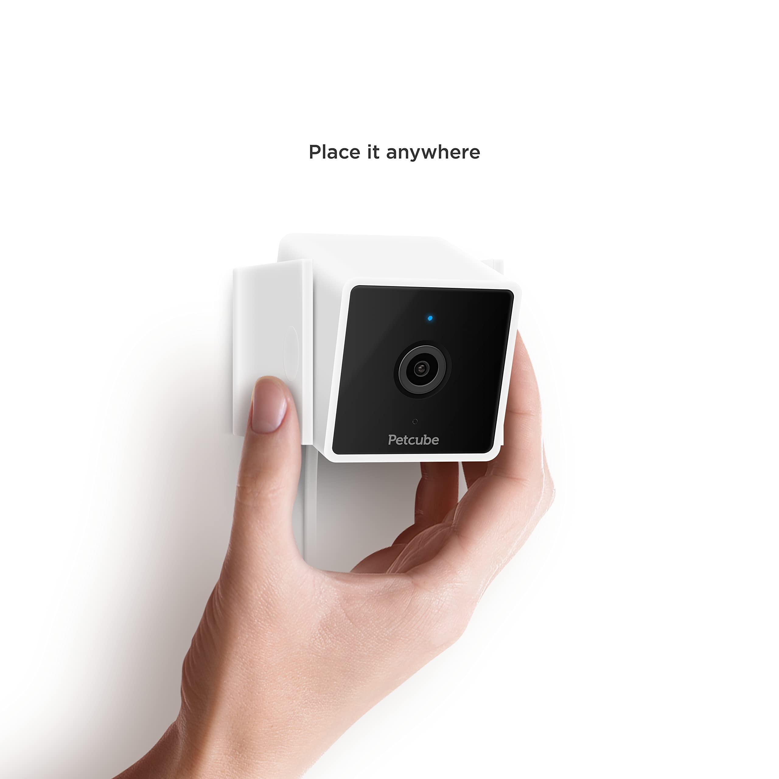 Petcube Petcube Cam Pack of 3 Indoor Home Security Cameras with 1080p HD Video, 2-Way Audio, Motion Detection, and Phone App, Night Vision Wi-Fi Camera for Apartment Security, Video Baby Monitor, Pet Camera