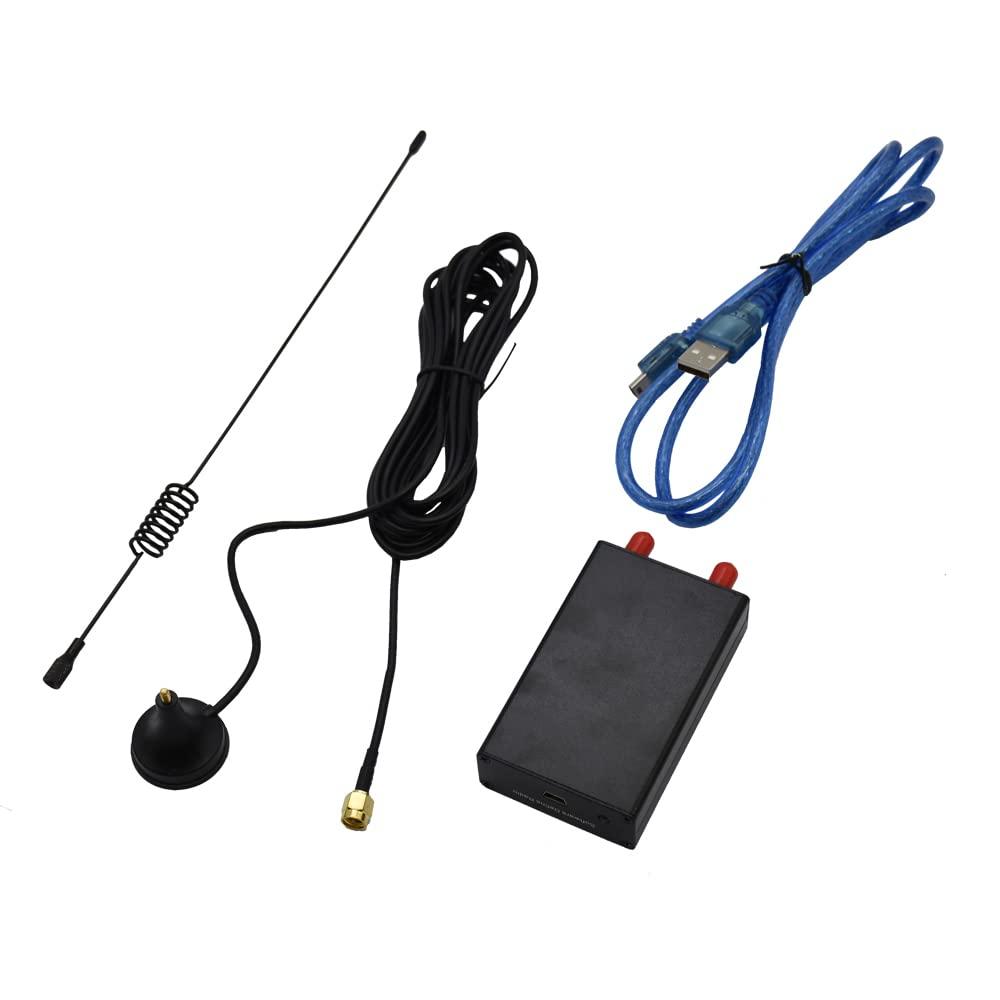 DAGIJIRD DAGIJIRD 100KHz-1.7GHz UV HF RTL SDR Software Defined Radio USB Tuner Receiver Radio Scanner with USB Cable