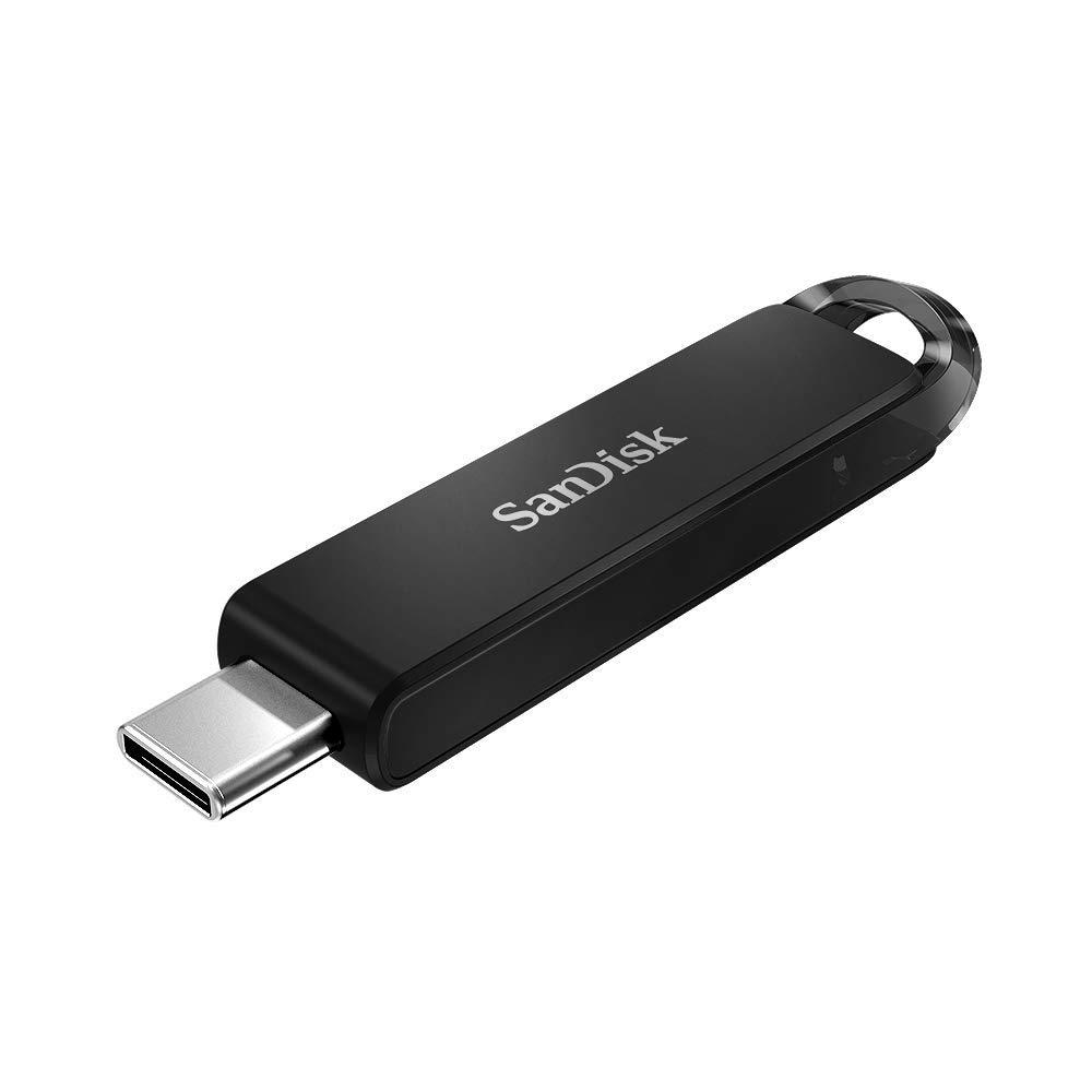 Everything But Stromboli SanDisk Ultra USB 256GB Type-C Flash Drive Works with Dell XPS 13 Touch, XPS 15, XPS 17, XPS 13 2-in-1 PCs & Laptops (SDCZ460-256G-G46) Gen 1 USB 3.1 Bundle with (1) Everything But Stromboli Lanyard