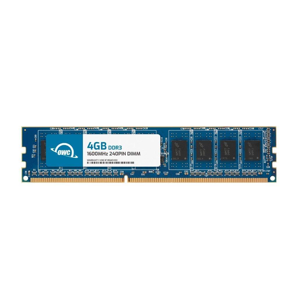 OWC OWC 4GB DDR3 1600 PC3-12800 CL11 2Rx8 240-pin 1.5V Non-ECC UDIMM Memory RAM Module
