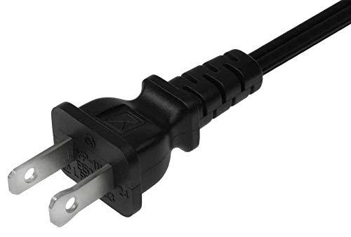 SF Cable SF Cable 2ft 18 AWG 2-Slot Polarized Power Cord (IEC320 C7 to NEMA 1-15P)