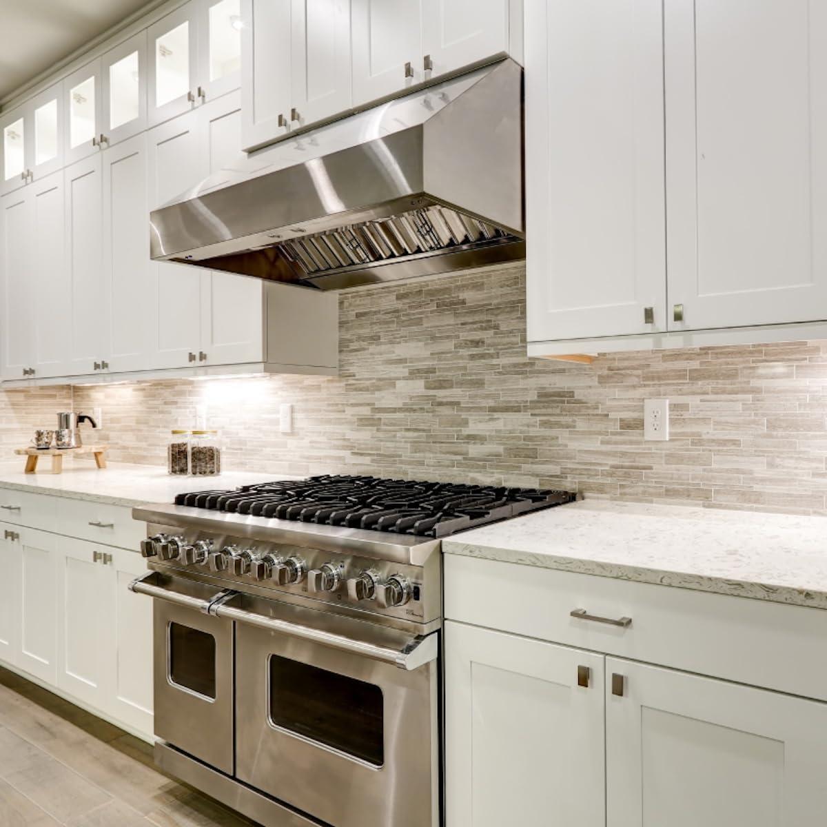 Nuvo Nuvo Titanium Infusion Cabinet Makeover Kit - Easy DIY 7-Piece Set, Brilliant White, Long-Lasting Finish