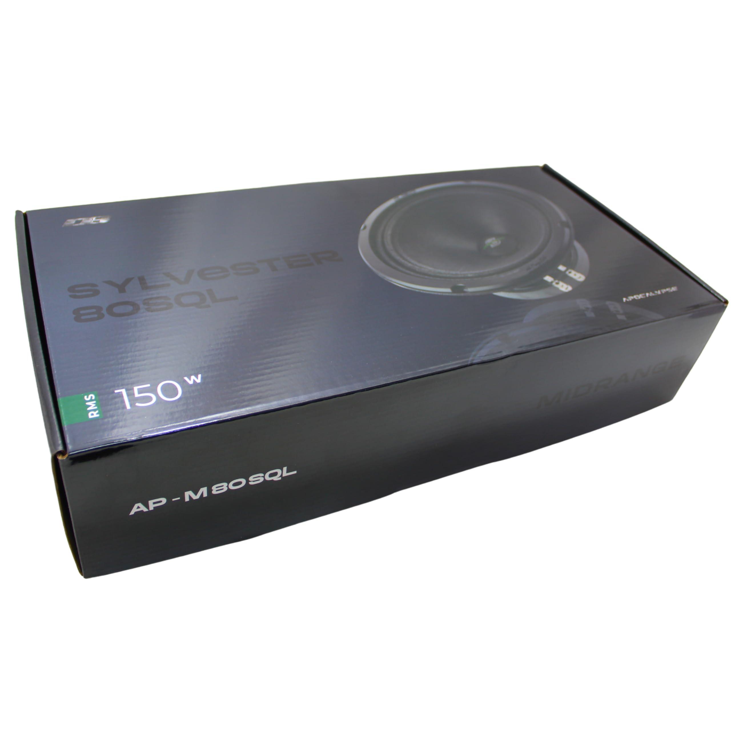 Deaf Bonce Deaf Bonce (Pair Apocalypse 8\" 4-Ohm 300W Peak Mid-Range Speakers AP-M80SQL