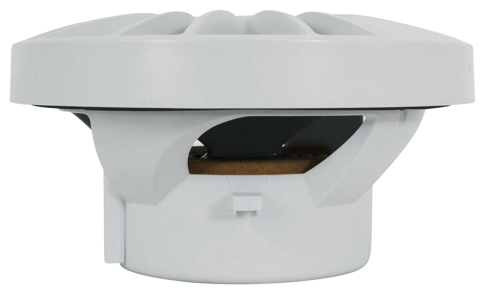 Rockville Rockville (6) RM-PREMIUM-65 White 6.5\" 600w Marine Boat Speakers - Crisp Sound!