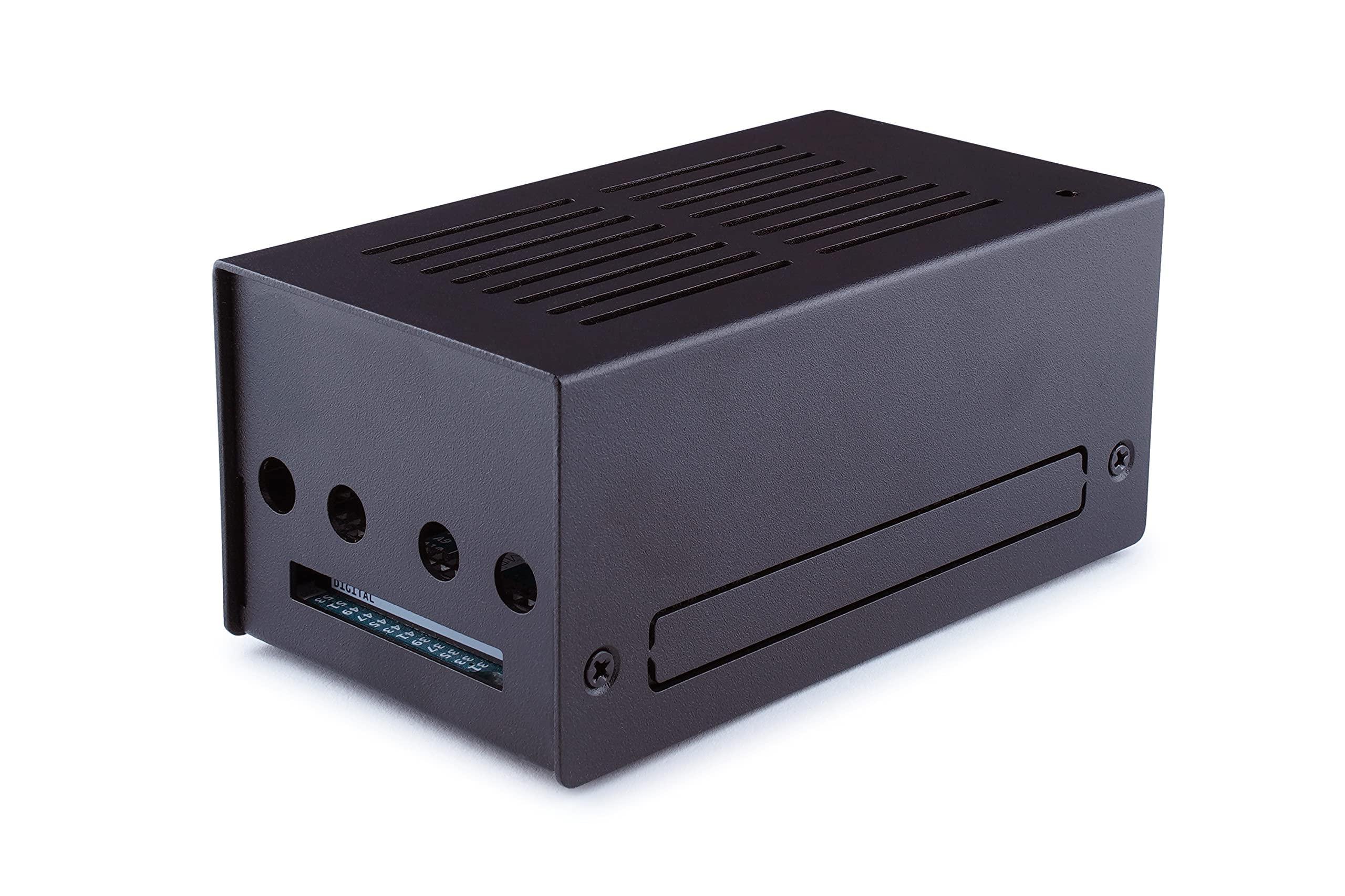 KKSB Cases KKSB Project Case for Arduino UNO Rev3 and Mega Rev3 - Steel SBC Enclosure - Space for Arduino Ethernet Shield